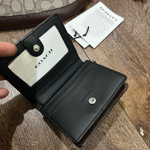 NWT coach warren fanny pack belt bag brown with wallet, 2 total - Picture 14 of 16